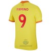 Maglia ufficiale Liverpool Roberto Firmino 9 Alternativa 2021-22 per Uomo